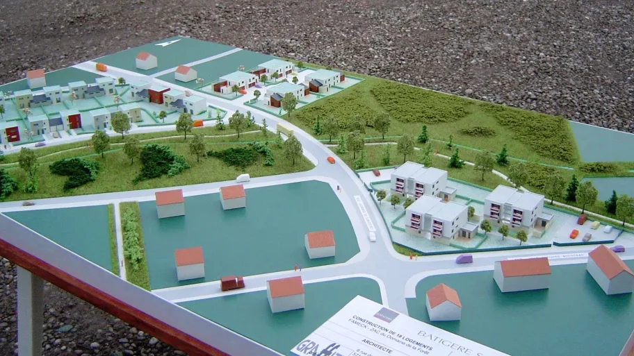 Maquette Lotissements - Réalisation MAC Onsay