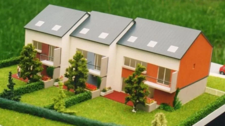 Maquette Maisons - Réalisation MAC Onsay